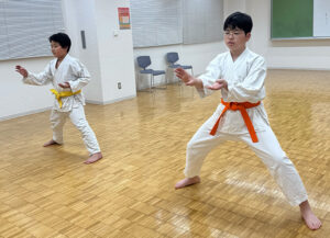 子どもクラス定位置基本動作