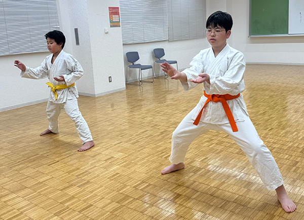 子どもクラス定位置基本動作